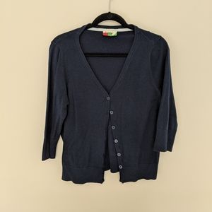 Navy Blue Cardigan